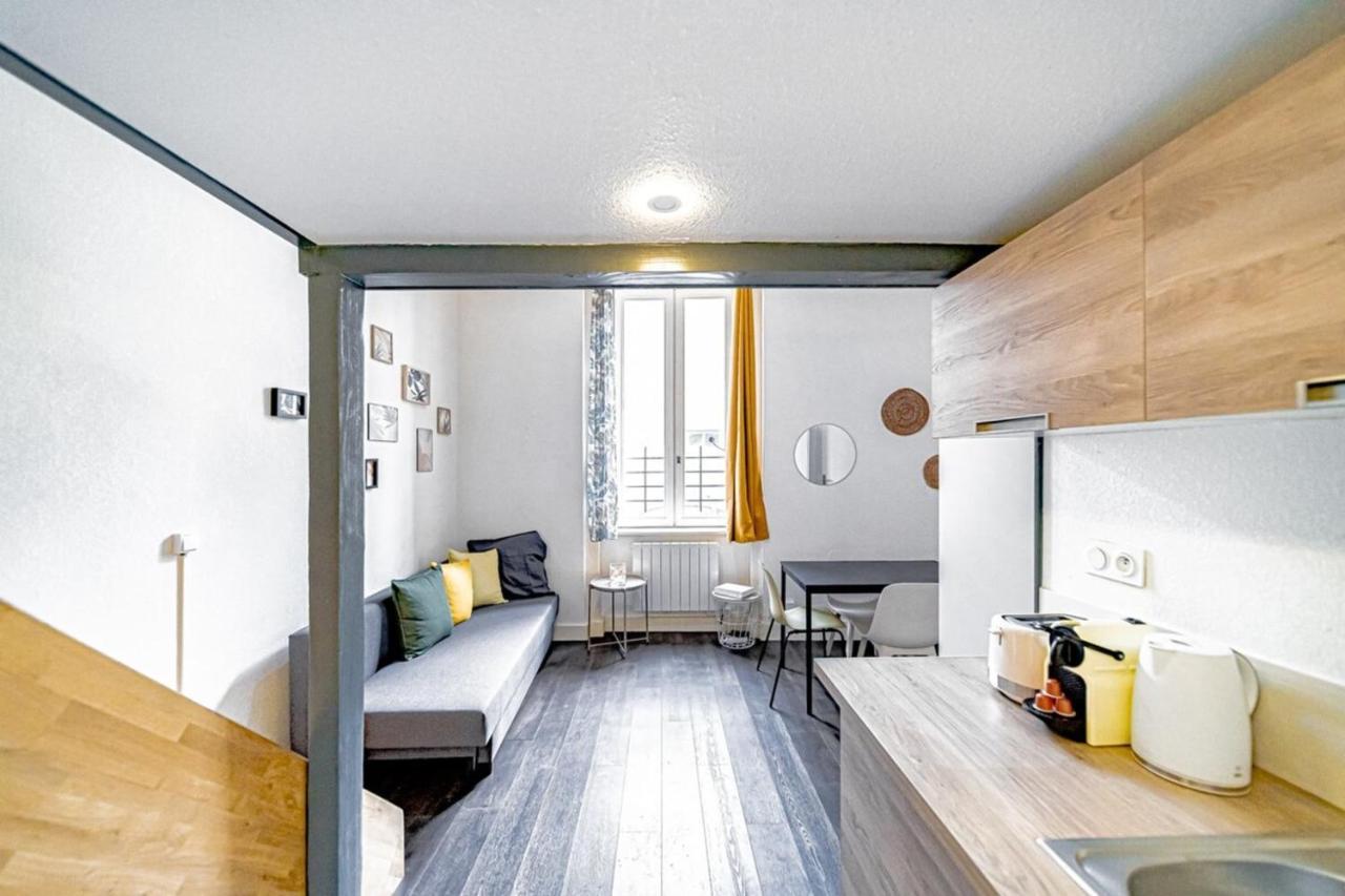 Studio Dumas-Charmant 2 Pers-Metro Valmy Appartement Lyon Buitenkant foto